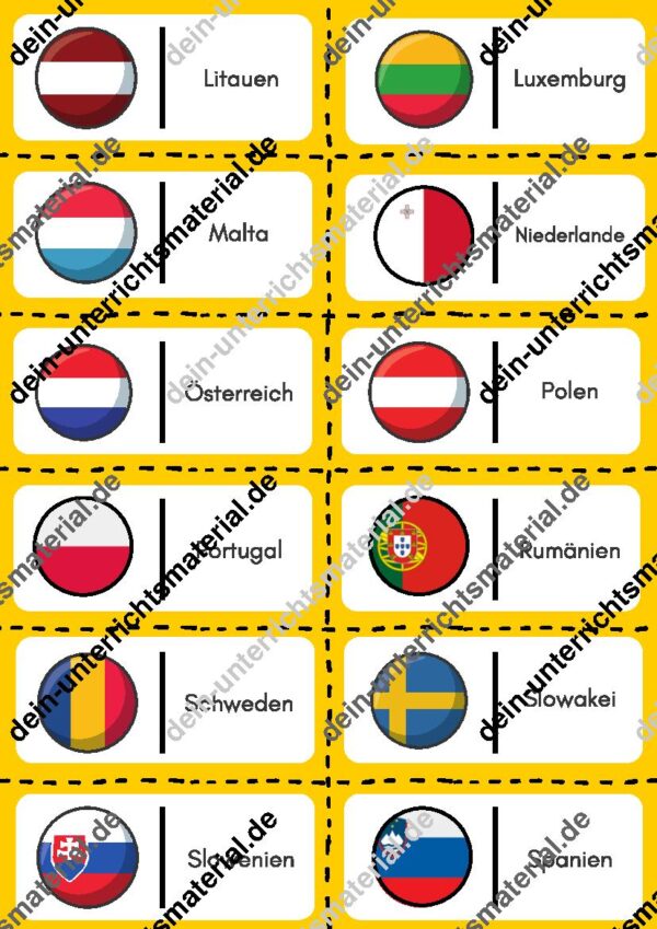 Europäische Union: komplette Unterrichtsreihe zu EU und Organgen + Spiel – Bild 10