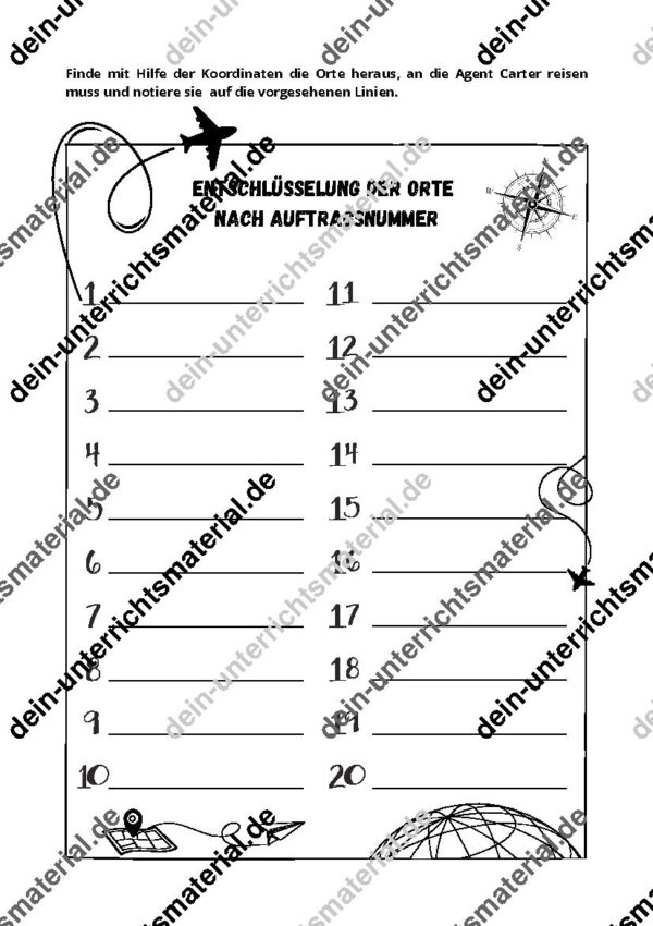 Gradnetz der Erde: Definition, Merkmale, Übungen – Bild 9