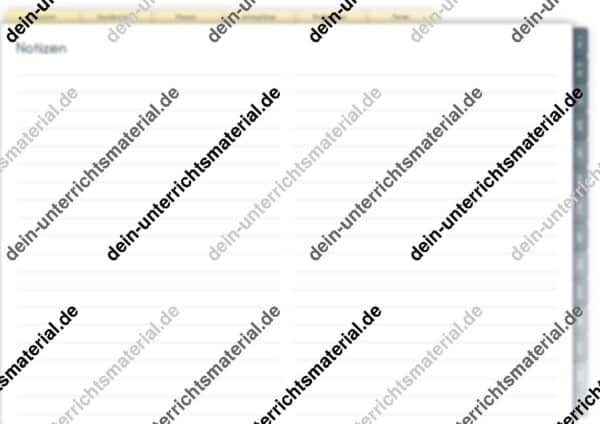 Digitaler Lehrerkalender für GoodNotes | Schuljahr 2024/2025 (iPad, Surface etc.) – Bild 8