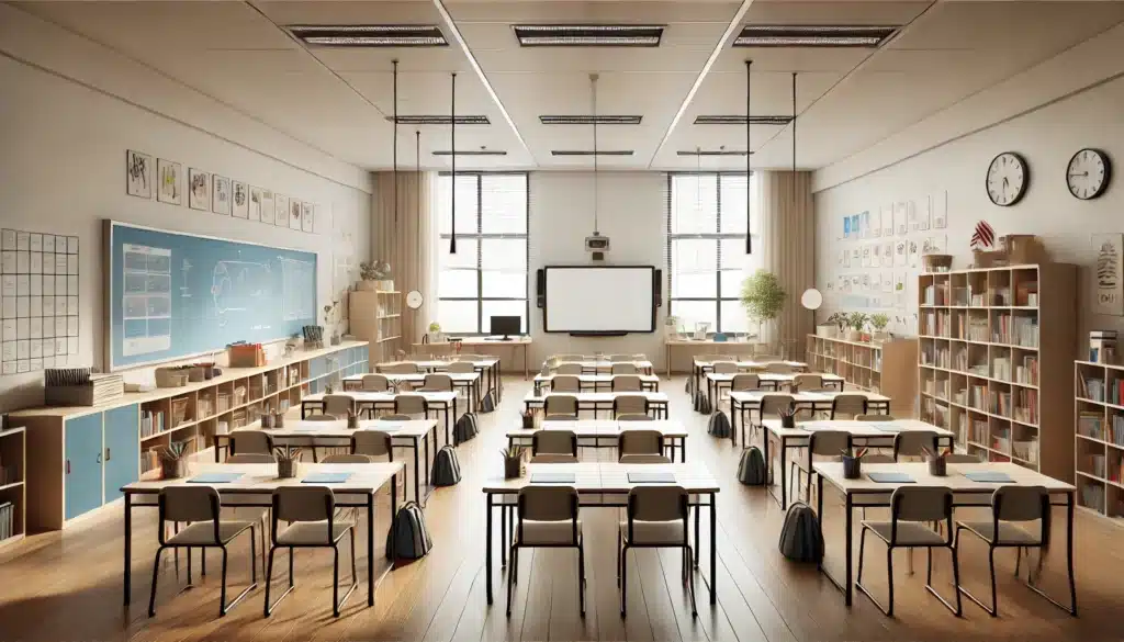 Klassenzimmer in einer Schule