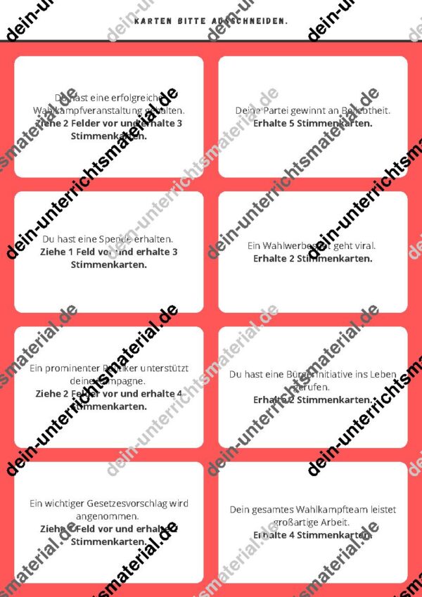 Komplettpaket Bundestagswahl 2025 (Lückentext, Schaubild, Steckbriefe, Spiele...) – Bild 17